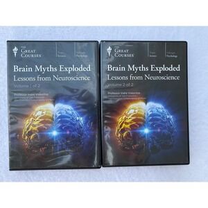 The Great Courses Brain Myths Exploded Lessons from Neuroscience Course 1671 DVD